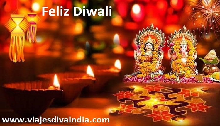 Fiesta de luces Diwali India