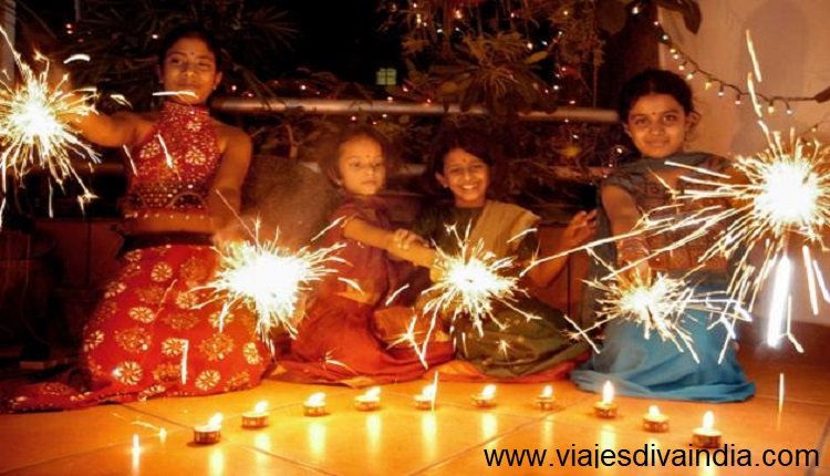 Fiesta de luces Diwali India