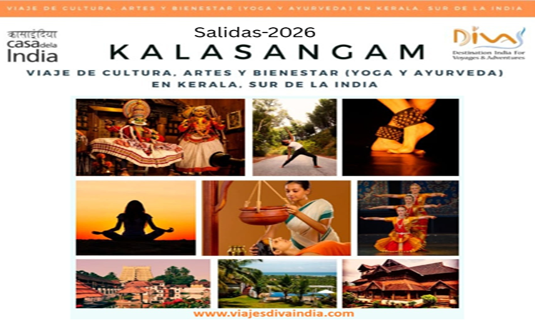 Viaje de Artes y Yoga en Kerala-India 2026