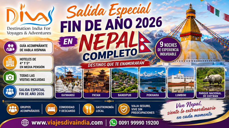 Viaje Nepal Completo Fin de Año 2026